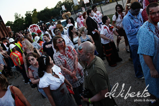 Zombie Walk Houston Diliberto Photo and design