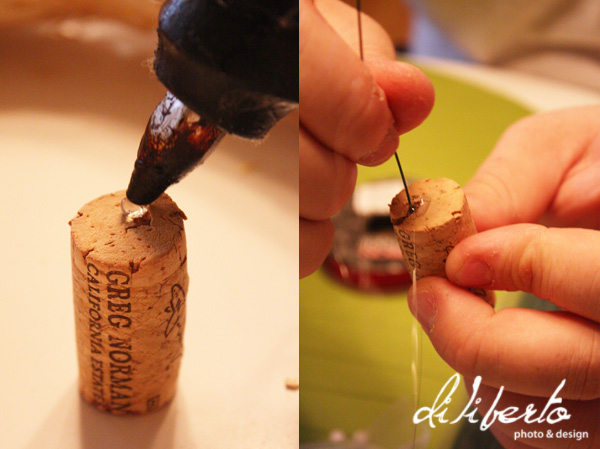 How to make a wine cork wreath