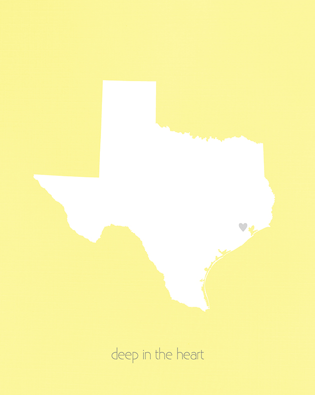 Deep in the Heart of Texas Free Printable
