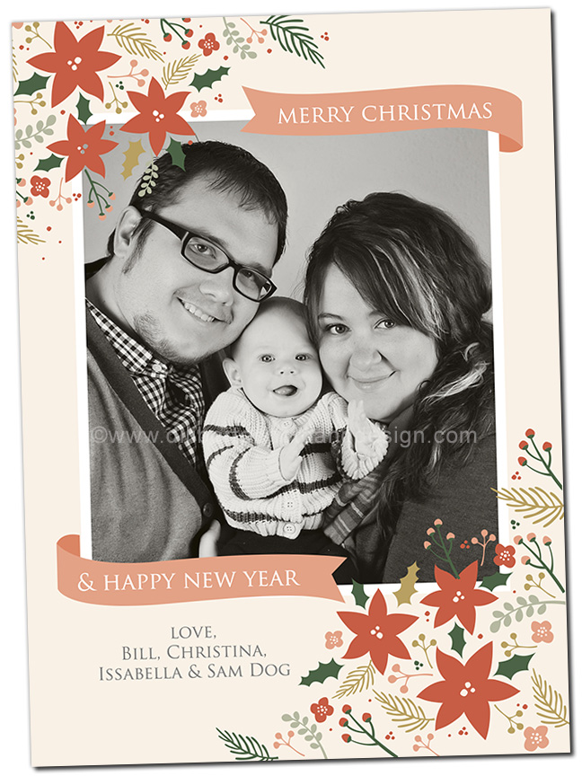 Custom Photo Christmas Card