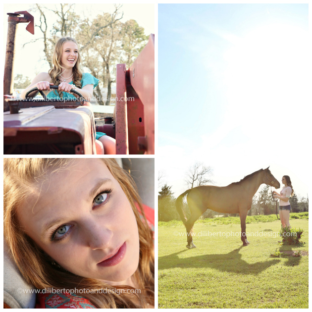 Tomball, TX Senior Photographer, Jenna and Horse