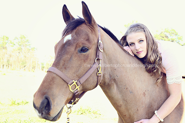 Tomball, TX Senior Photo, Jenna and Horse